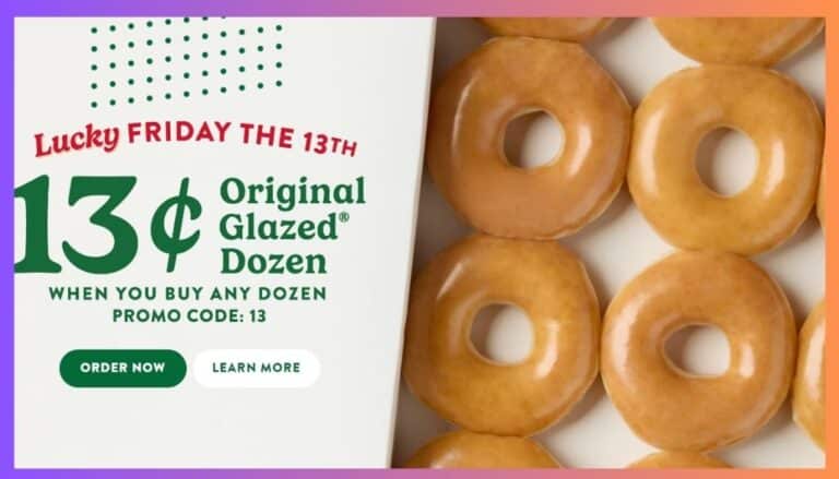 Krispy Kreme Friday the 13th